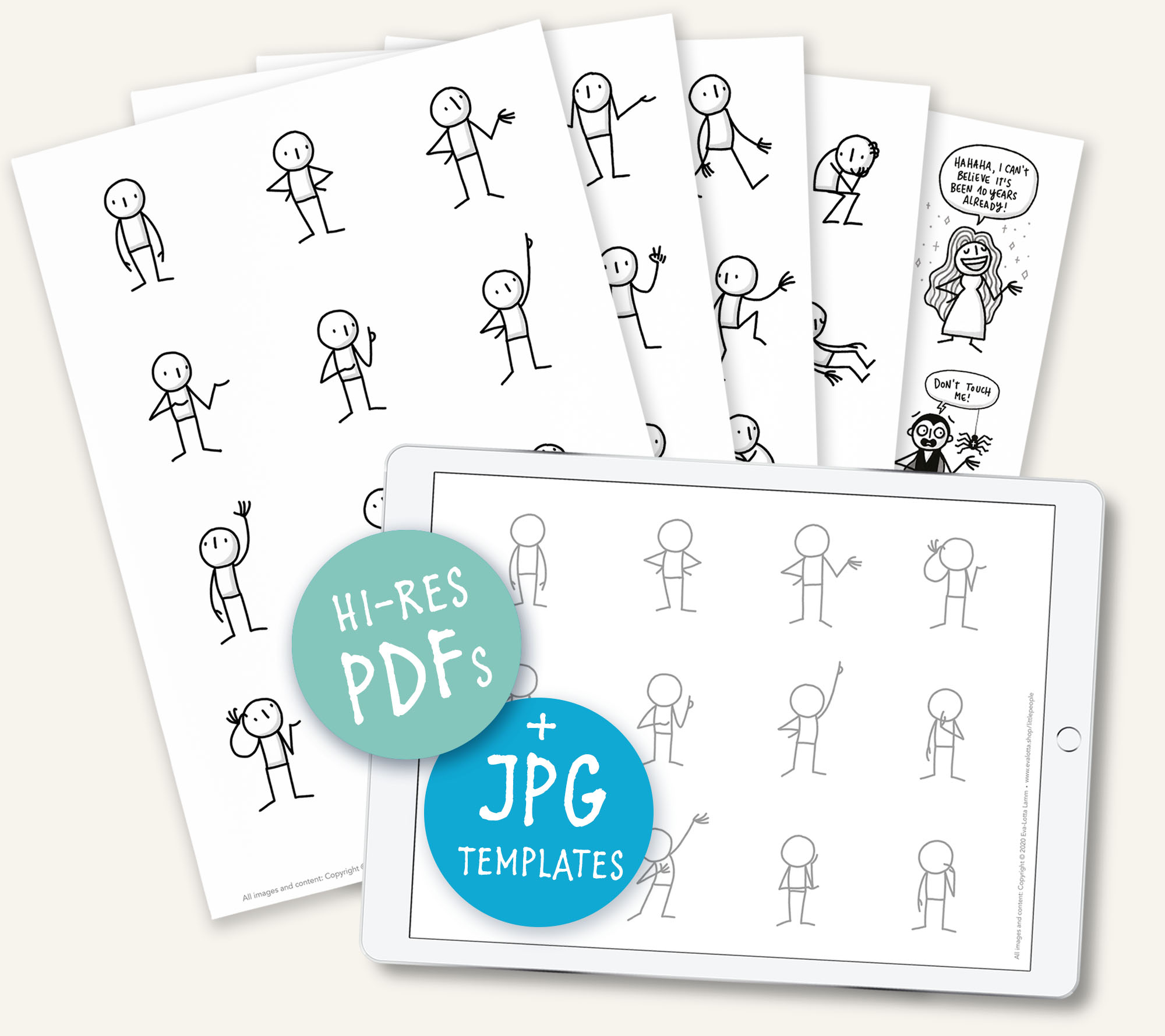 Little People printable